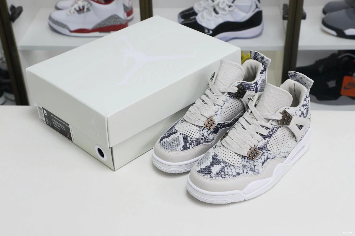 snakeskin Jordan 4 retro Air Jordan 1121